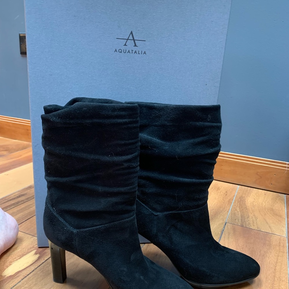 Aquatalia all weather waterproof slouch boots
